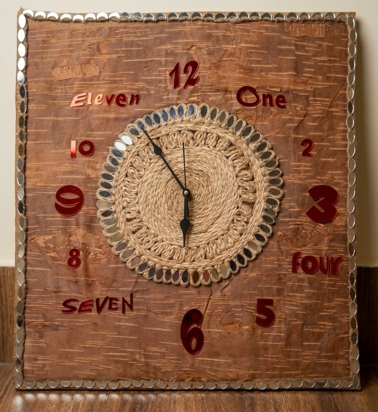 Bhojpatra Wall Clock